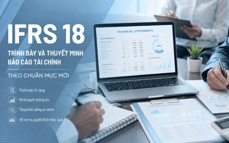 IFRS 18 – Trình bày và thuyết minh báo cáo tài chính